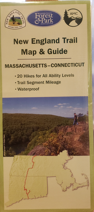 New England Trail Map & Guide by Appalachian Mtn. Club & CT Forest & Park Asso.